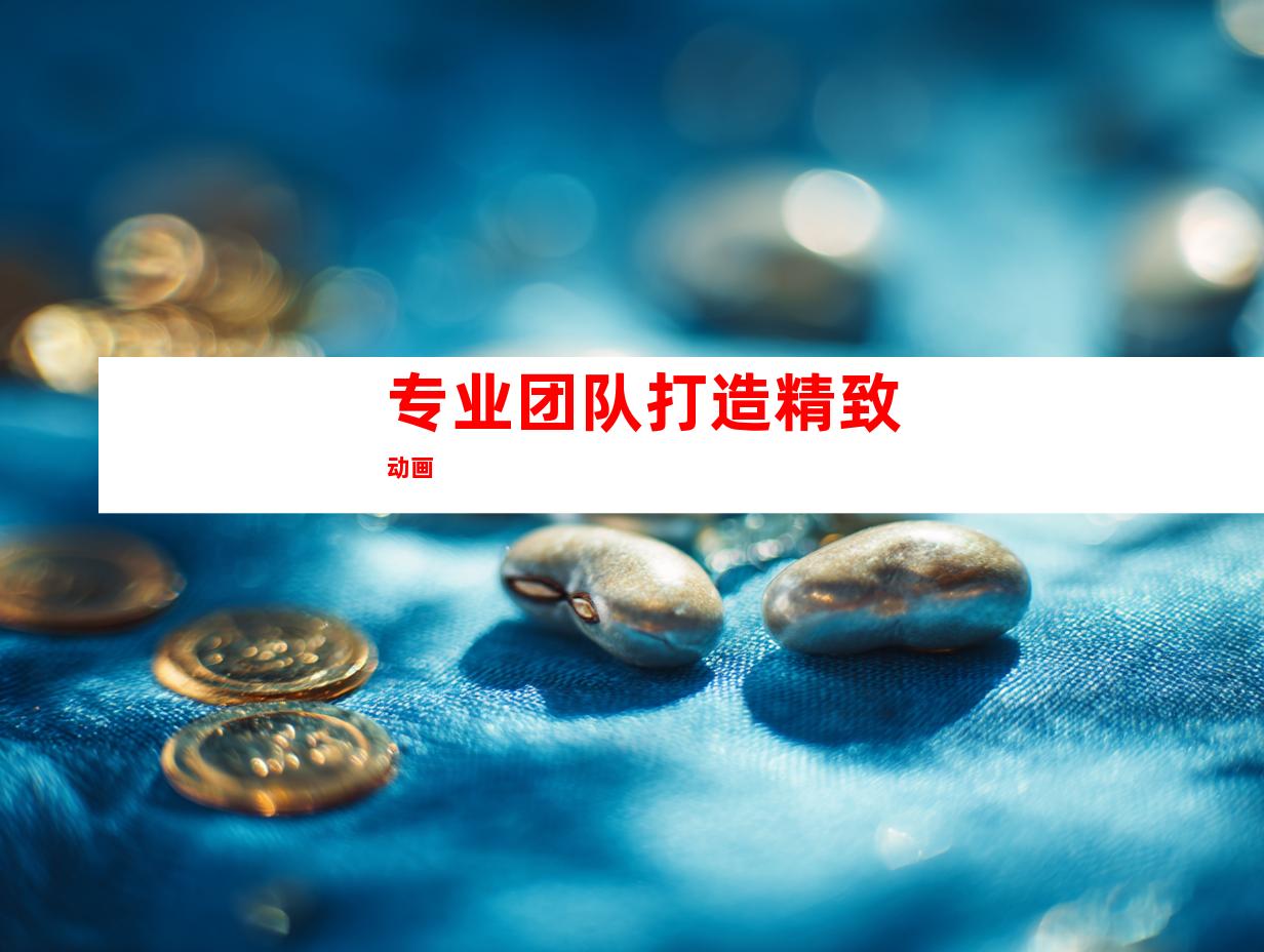 专业团队打造精致动画