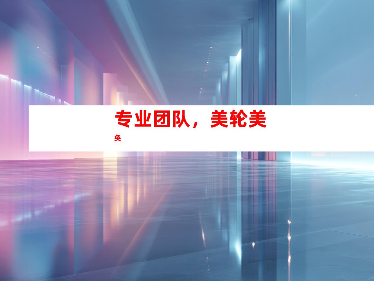 专业团队，美轮美奂