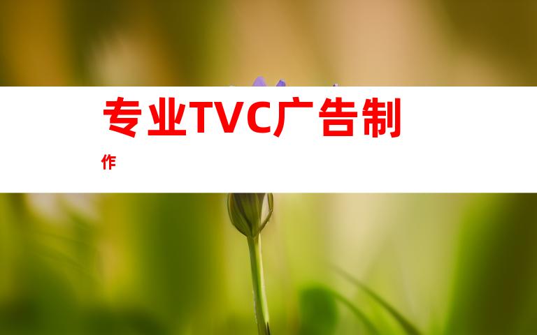 专业TVC广告制作