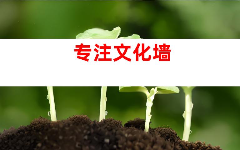 专注文化墙