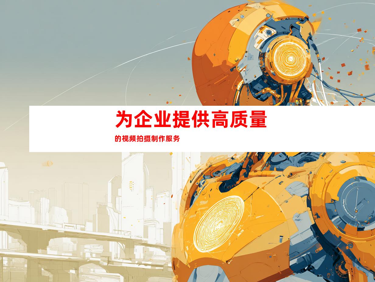 为企业提供高质量的视频拍摄制作服务