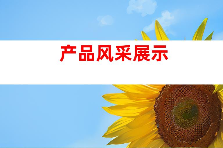 产品风采展示