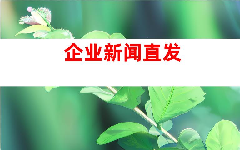 企业新闻直发