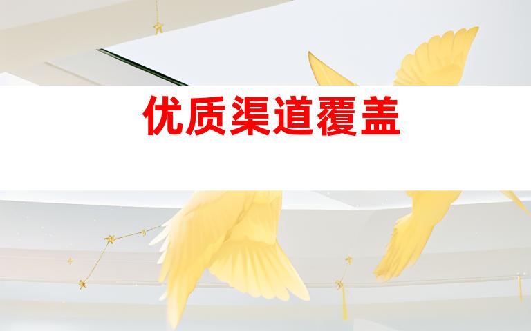 优质渠道覆盖