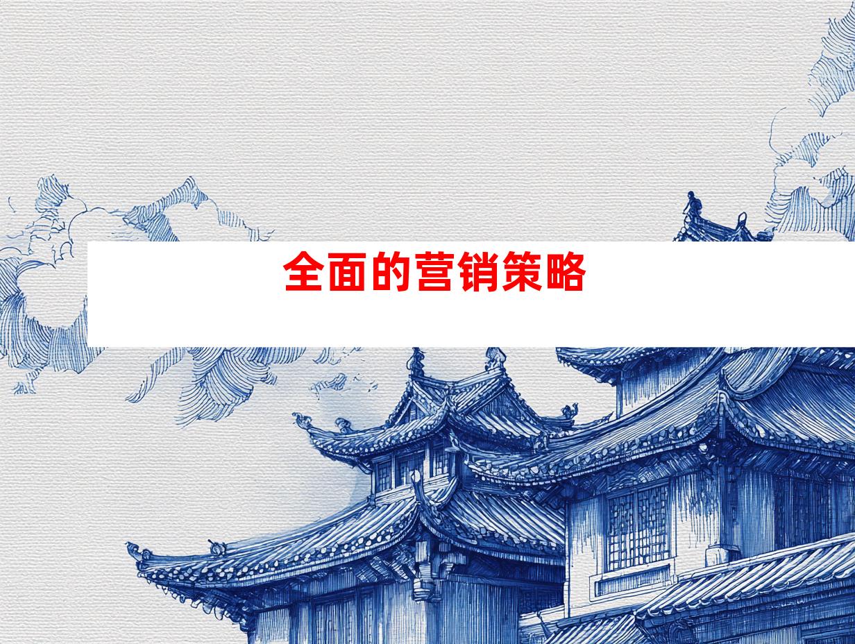 全面的营销策略