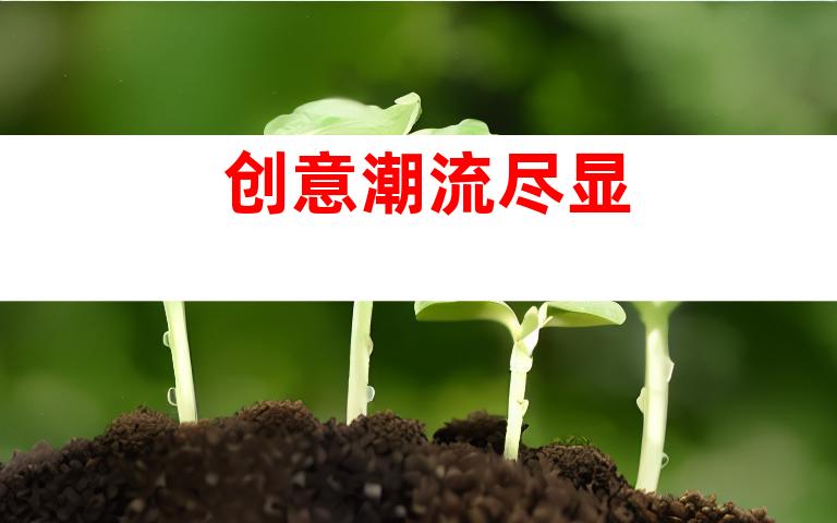 创意潮流尽显
