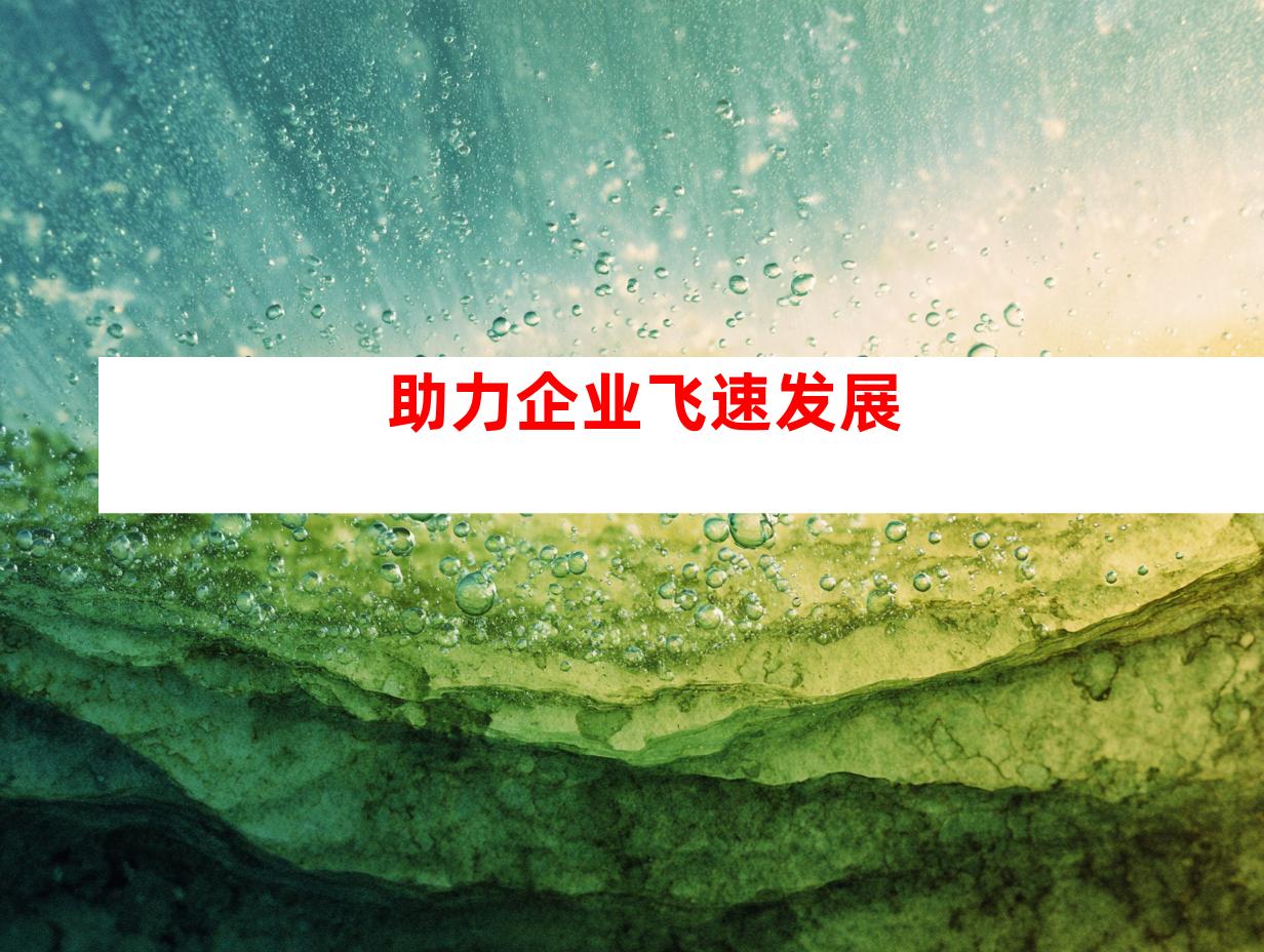 助力企业飞速发展