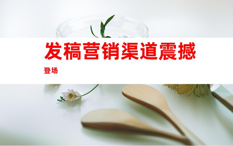 发稿营销渠道震撼登场