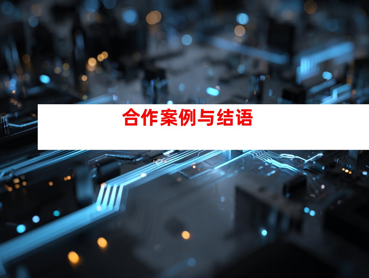 合作案例与结语