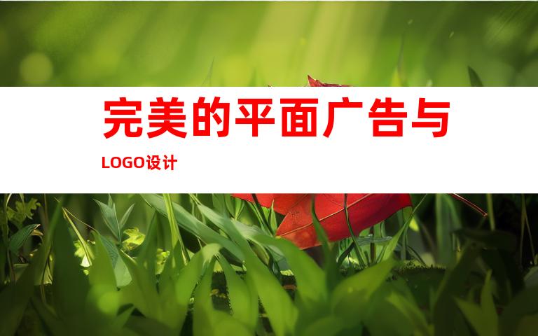 完美的平面广告与LOGO设计