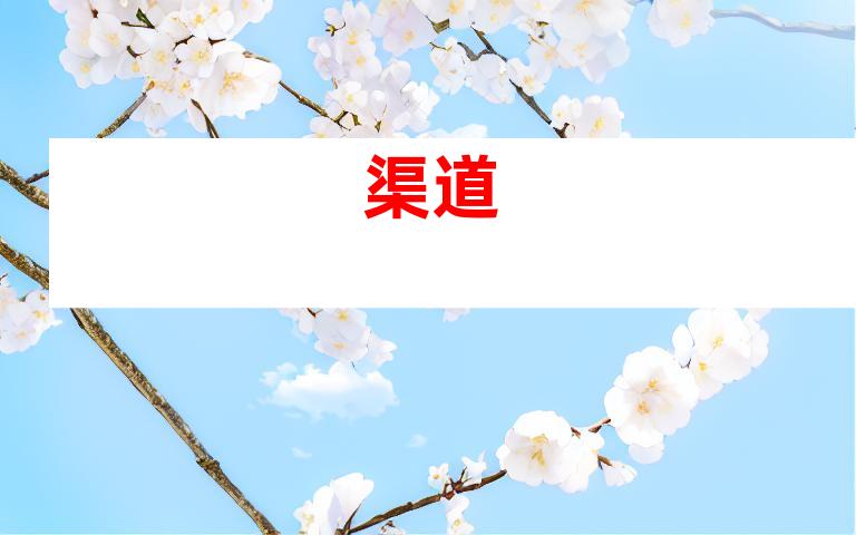 渠道