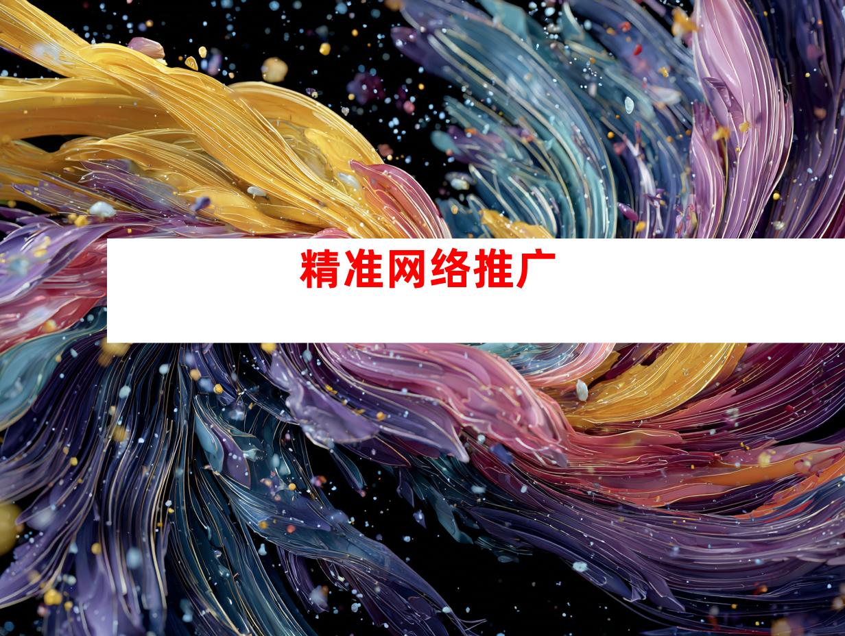 精准网络推广