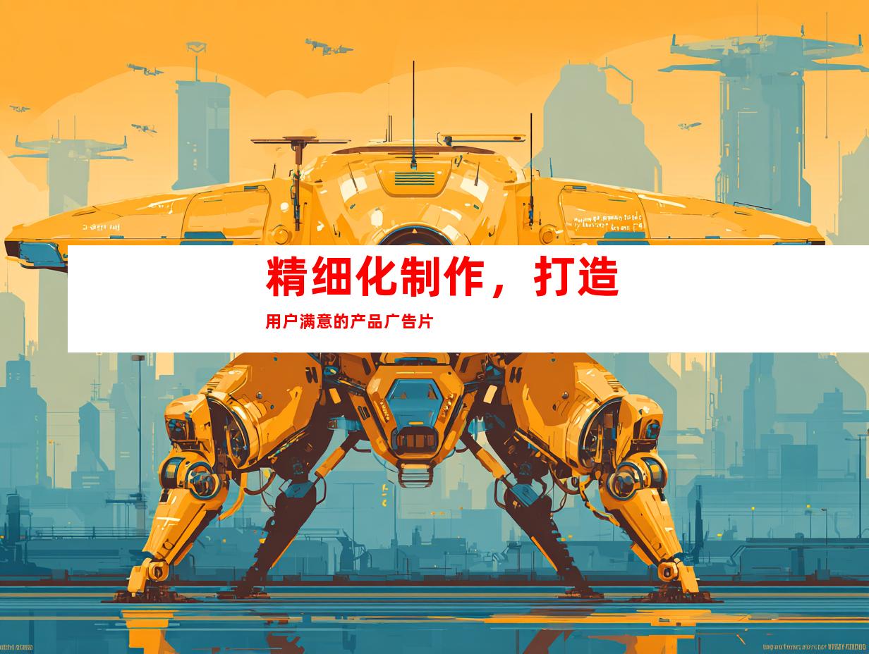 精细化制作，打造用户满意的产品广告片