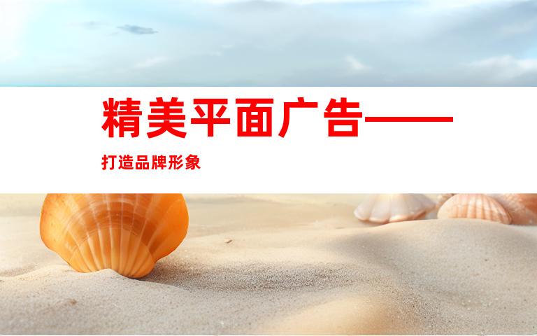 精美平面广告——打造品牌形象
