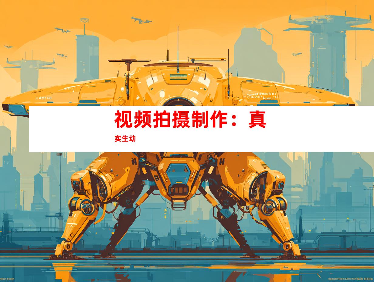视频拍摄制作：真实生动