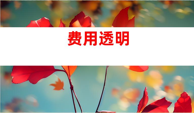 费用透明