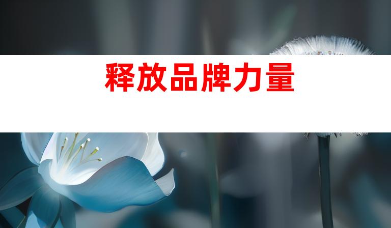 释放品牌力量