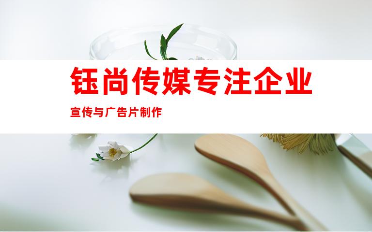钰尚传媒专注企业宣传与广告片制作