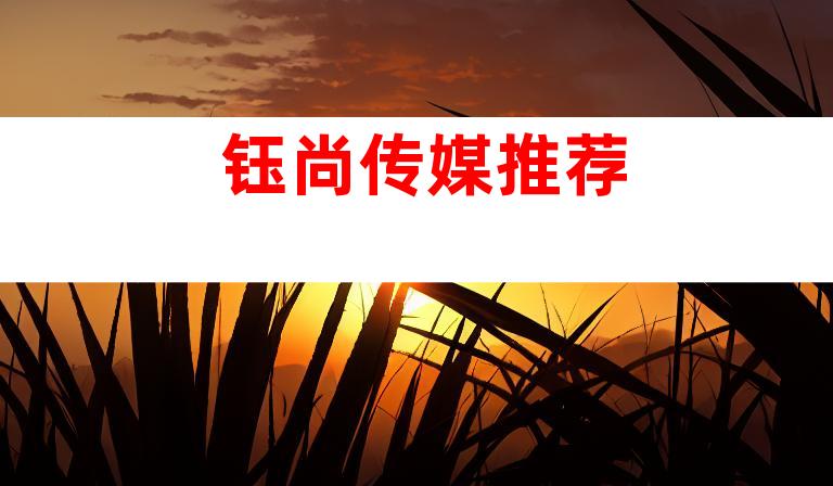 钰尚传媒推荐