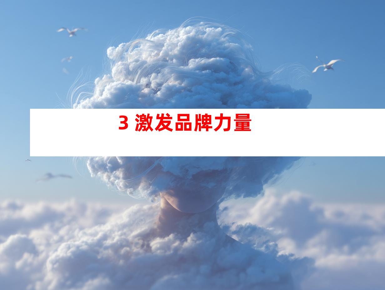 3. 激发品牌力量